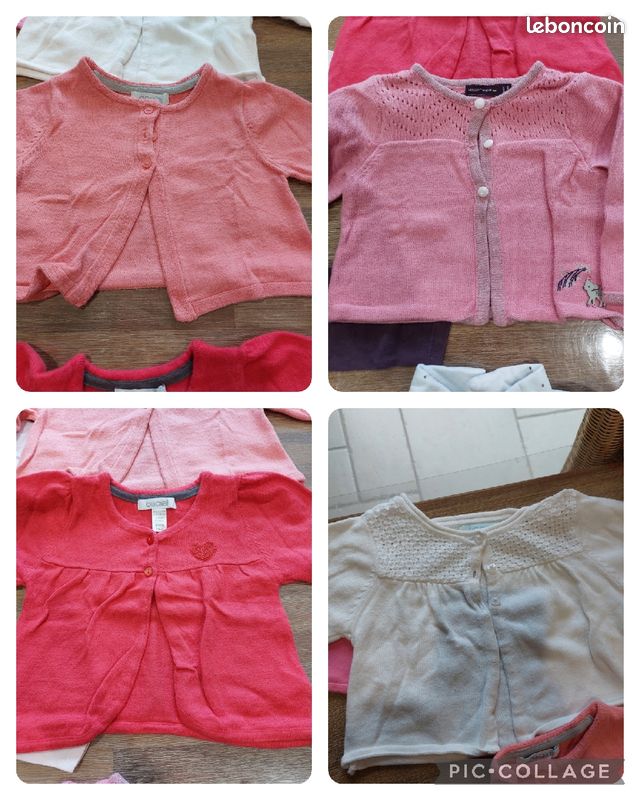 Vêtements 9 mois fille (image 1)