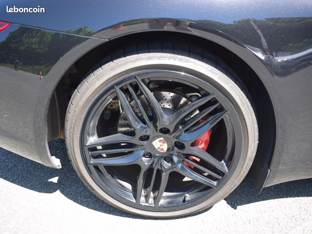 Porsche 911 carrera cabriolet 991 carrera s 3.8 400 cv / pack chrono / pasm / tableau bord cuir / suivi complet porsche (image 27)