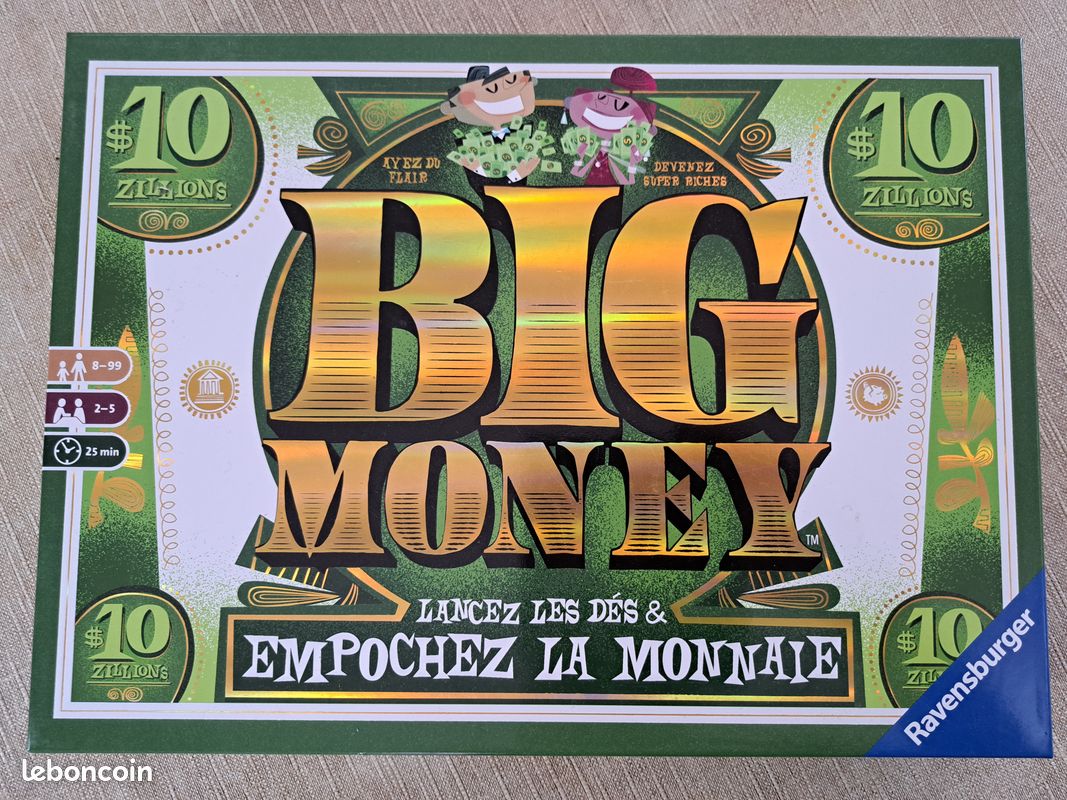 RAVENSBURGER Big Money Family Game Versione Italiana