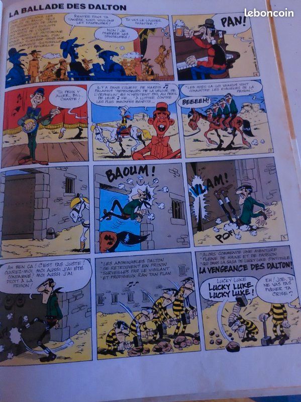 Lucky Luke 1975 Le cavalier blanc Par Goscinny, Morris (Illustrations) (image 5)