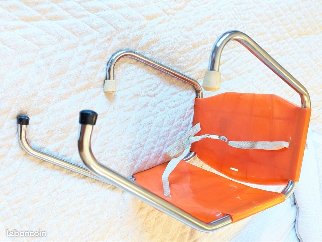Siège BÉBÉ Suspendu Vintage 1970 Orange (image 1)