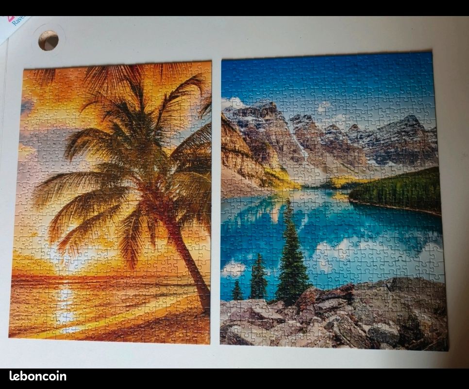 Puzzle paysages mer et montagne (image 2)
