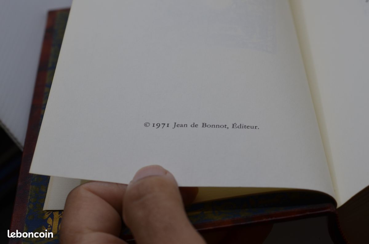 Dante – la divine comédie – 3 volumes jean de bonnot 1971 – botticelli (image 4)