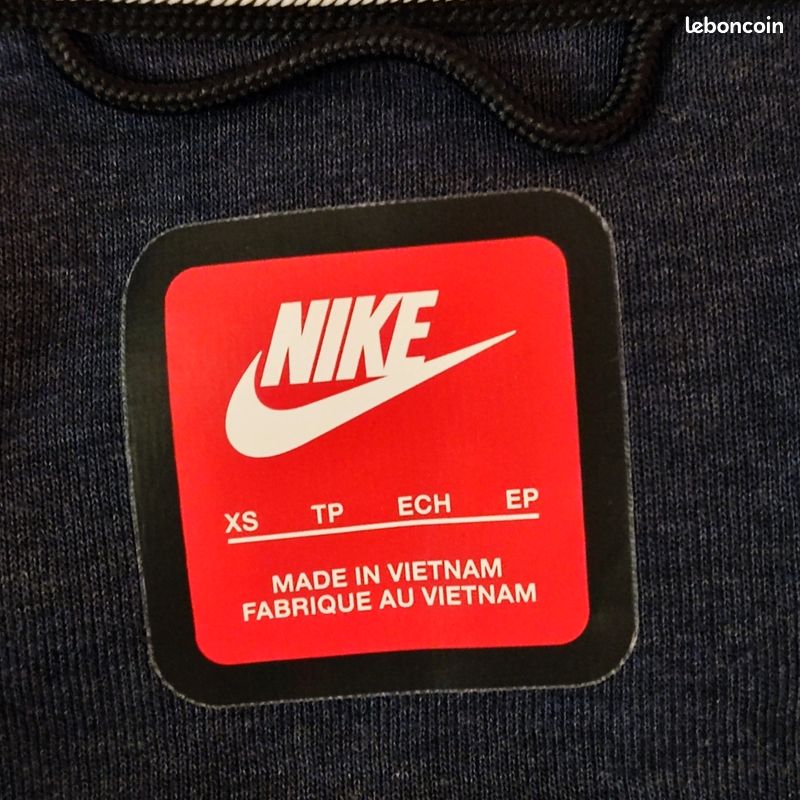 Veste Nike tech bleu marine neuf taille S (image 6)