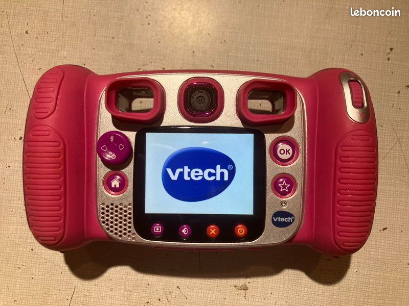 Appareil Photo Numérique Pour Enfants VTech Kidizoom Kid Duo Rose - 5MP - Vintage 2017 - Occasion Fonctionnel