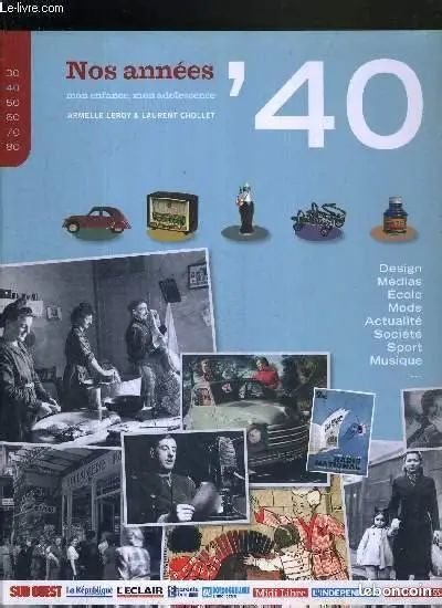 Collection livres Nos années de 30 à 80, 10 livres (image 10)