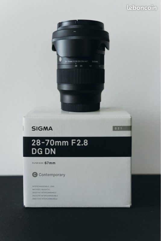 Sigma 28-70mm f/2.8 pour Sony E sous garantie (image 1)