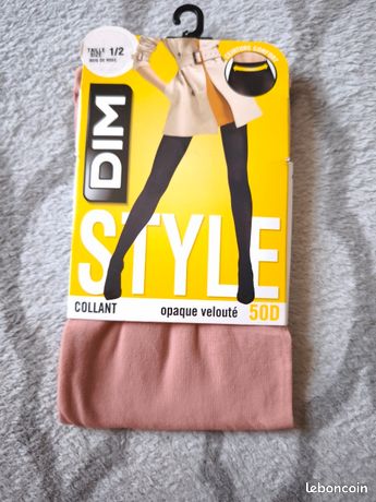 Lot De 3 Collants Vintage Taille 1 - Fabrication Française - Couleurs Nude & Daim - Neuf Avec étiquettes