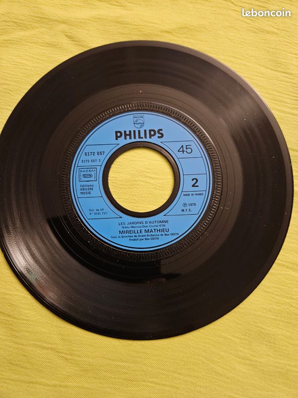 45t Mireille Mathieu un enfant viendra (image 4)