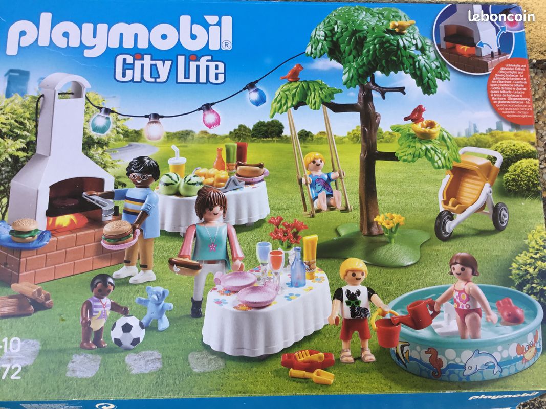 Playmobil 9272 jardin pique nique (image 1)