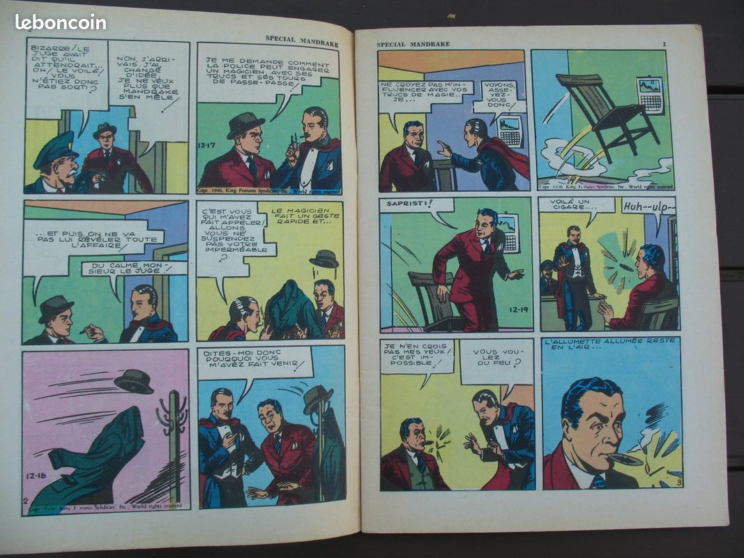 SPECIAL MANDRAKE - mensuel n° 26 -- 1965 (image 3)