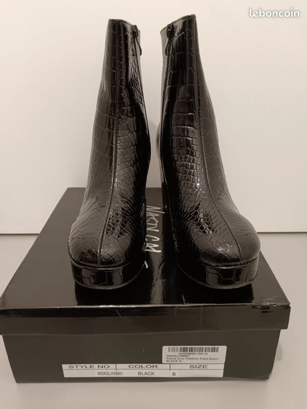 Bottines femme pointure 39 marque Nasty Gal neuf avec étiquette (image 3)