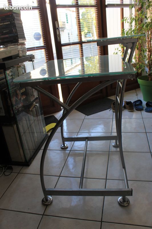 Bureau en alu et verre (image 4)