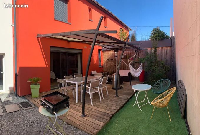 Location maison meublée T5 avec garage le mans
