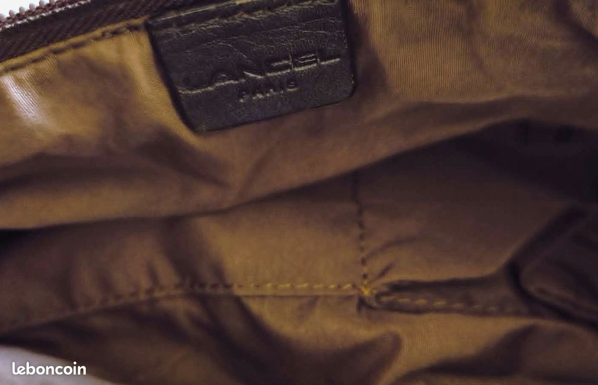 Sac Lancel en Cuir Tressé Porté Epaule ou Main (image 13)