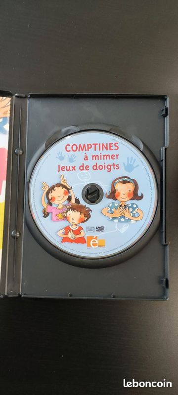 DVD Comptines à mimer : jeux de doigts (image 2)