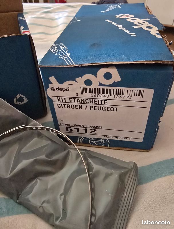 Lot de 2 kits de soufflet de cardan Citroen Peugeot (image 2)