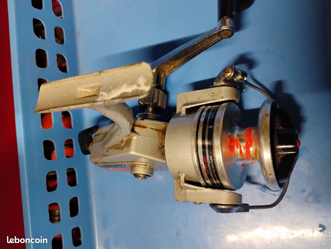 Moulinet De Pêche Vintage Ryobi AD5000V - Japonais, Excellent état, 3 Roulements à Billes