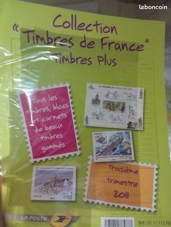 Collection timbres de France neufs 1993-1997 en album Lindner