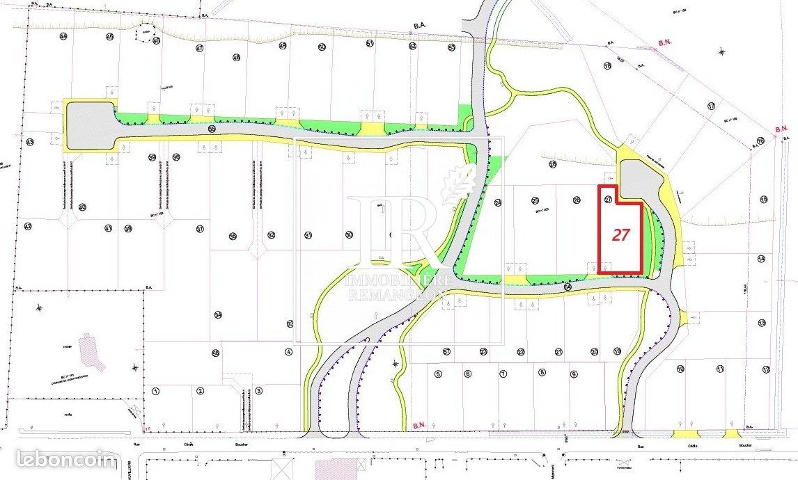 Terrain 620 m² · à Lamotte-Beuvron · 620 m² · 57 750 €