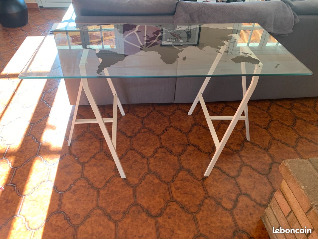 Bureau en verre (image 2)