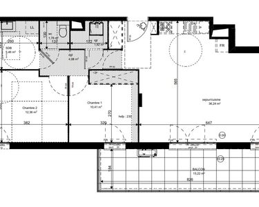 Appartement 348 000 € - 72 m²