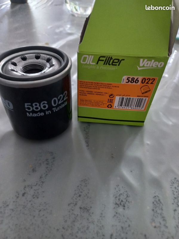 Filtre à huile valeo 586 022 (image 2)