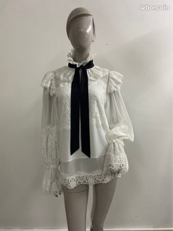 Nouvelle chemise vintage en dentelle - Vêtements