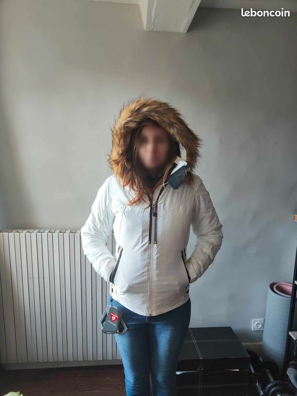 Veste Ski Degré 7 Blanche Femme (image 9)
