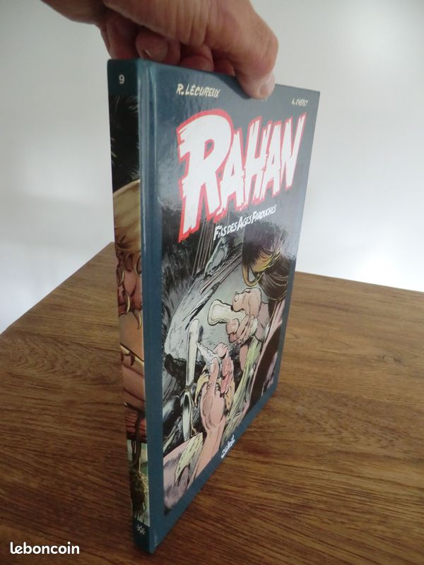 Gros album BD Rahan intégrale verte Tome 9 TBE 1er edtion (image 2)