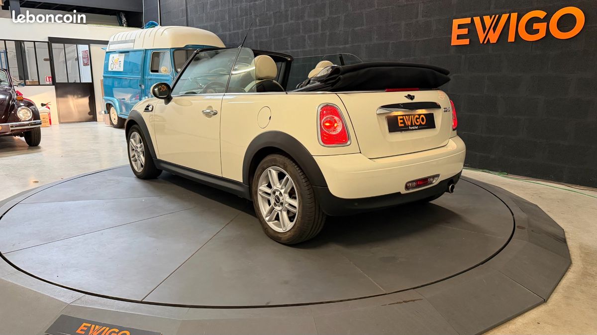 MINI MINI 1.6 120ch COOPER CABRIOLET - PACK CHILI - DISTRIBUTION À CHAINE (image 2)