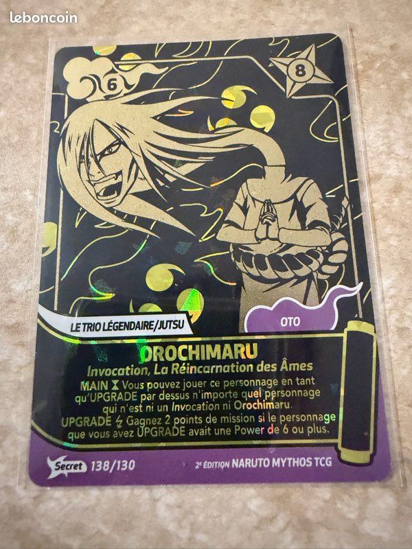 Carte naruto mythos secret édition 2 (image 1)