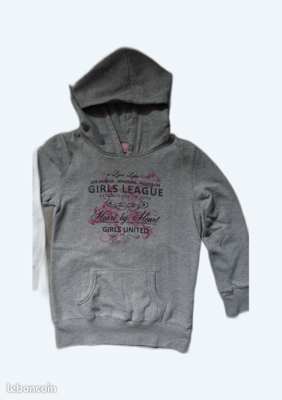 Lot 7 pièces FILLE 8 ans (1 Jean 2 Jupes 2 T-Shirts manches longues 1 Pull 1 Sweat ) (image 10)