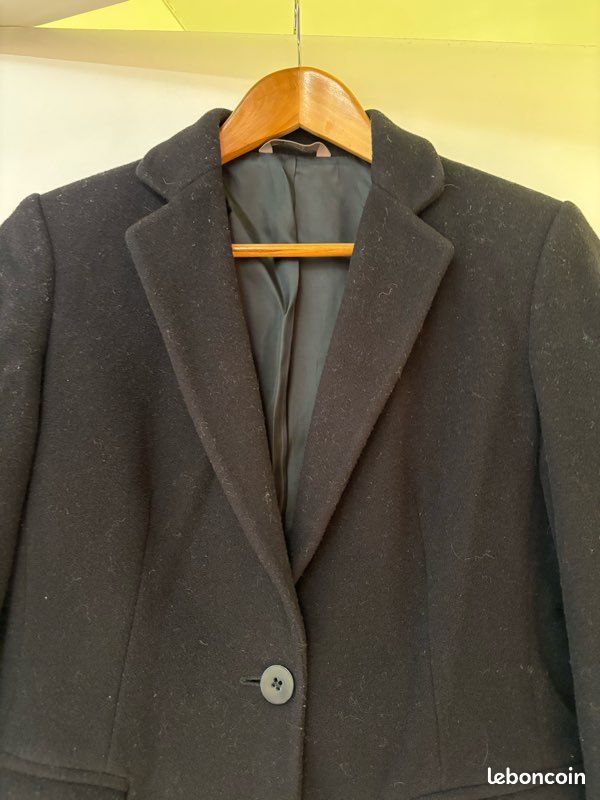 Blazer Noir Pour Femme Taille L - Occasion Très Bon état - Sans Marque