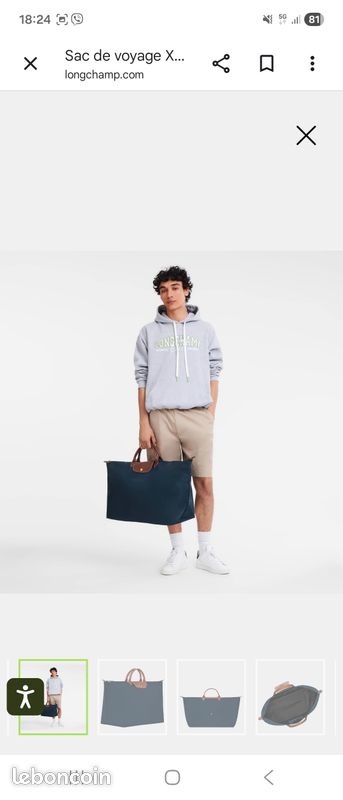 Sac de voyage lonchamps (image 1)