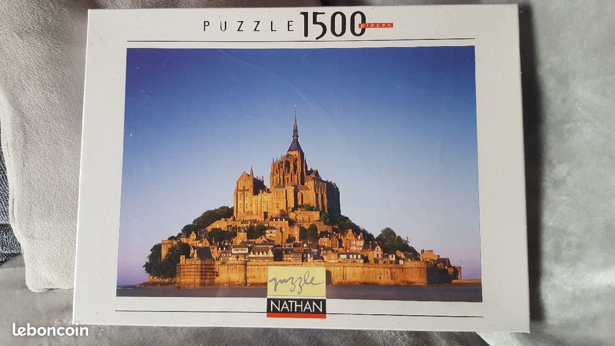 Puzzle NEUF 1500 pièces le mont st Michel (image 1)