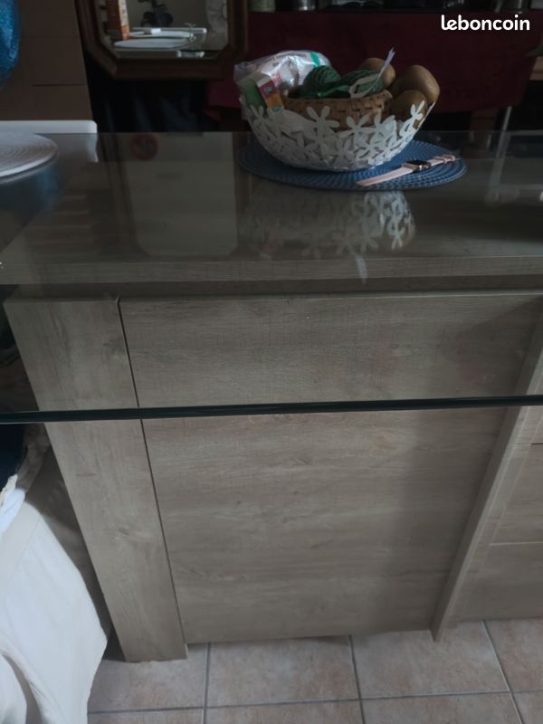 Plateau de verre pour table/ bureau (image 1)