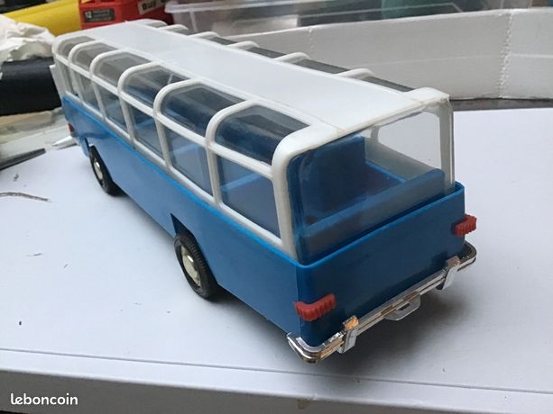 Joustra Autocar Ile De FRance tinplate friction bus | #163196490