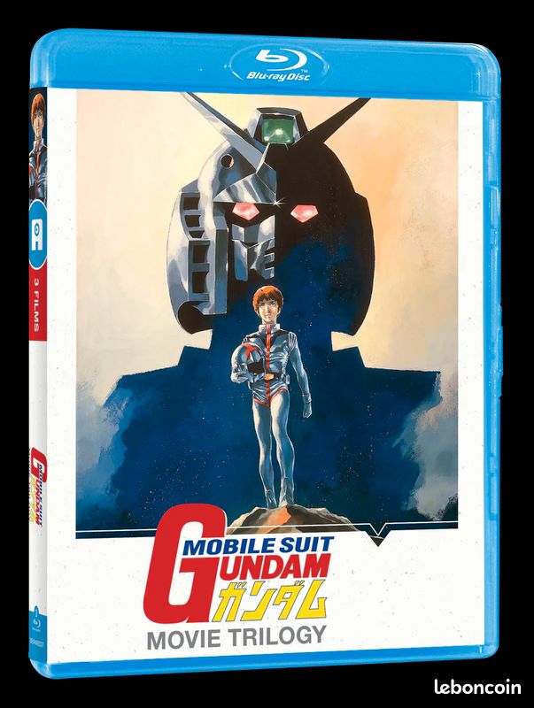 Bluray Integrale Gundam 3 films - 1ere trilogie, neuf (image 1)