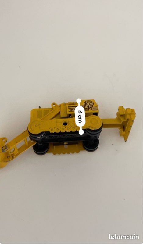 Miniature Bulldozer MAJORETTE 1/60 - Modèle 