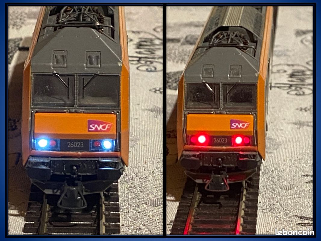 Caisse Locomotive Jouef BB 26023 – Échelle HO 1/87 – Plastique – France