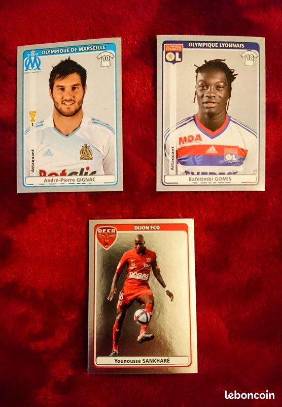 Lot De 34 Images Panini Foot 2011-12 - Joueurs, Très Bon état