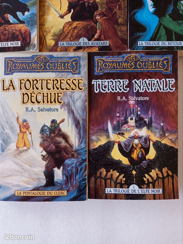 Les ROYAUMES OUBLIÉS ( 5 livres en très bon état ) (image 4)