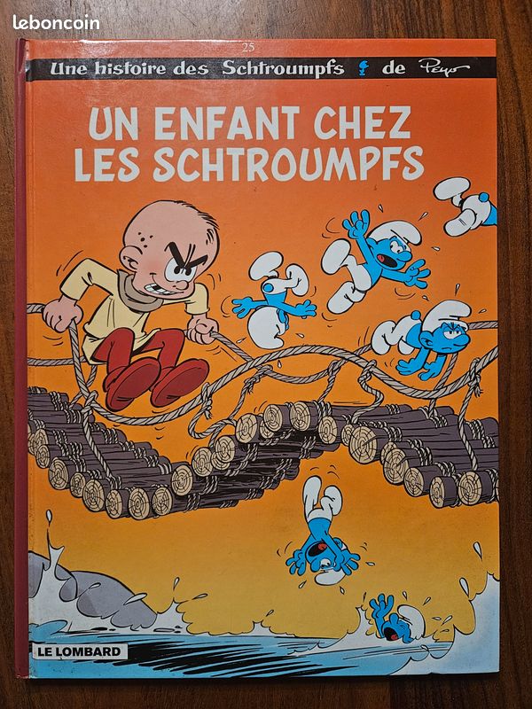 BD EO les Schtroumpfs tome 25 (image 1)