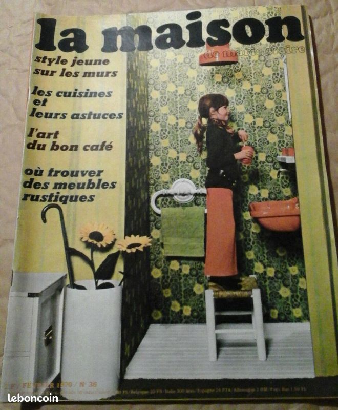 LA MAISON DE MARIE CLAIRE no36 - FEVRIER 1970 (image 1)