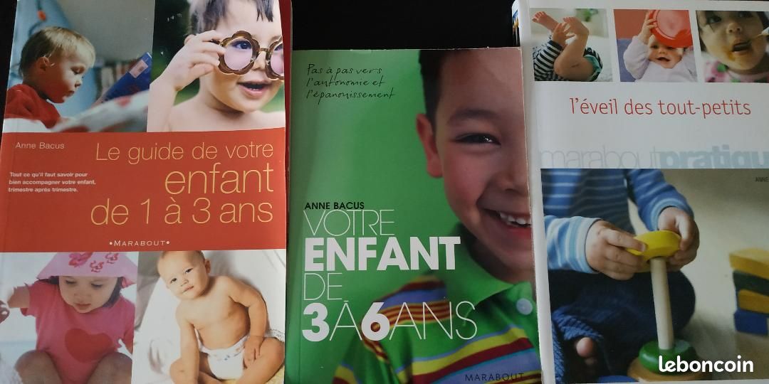 Livres bébé - enfant - Edition Marabout -Anne Bacus (image 1)