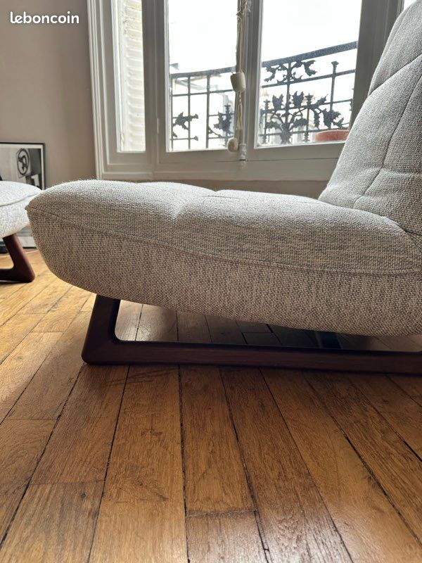 Fauteuil et repose pied Lafar / Helma AMPM (image 6)
