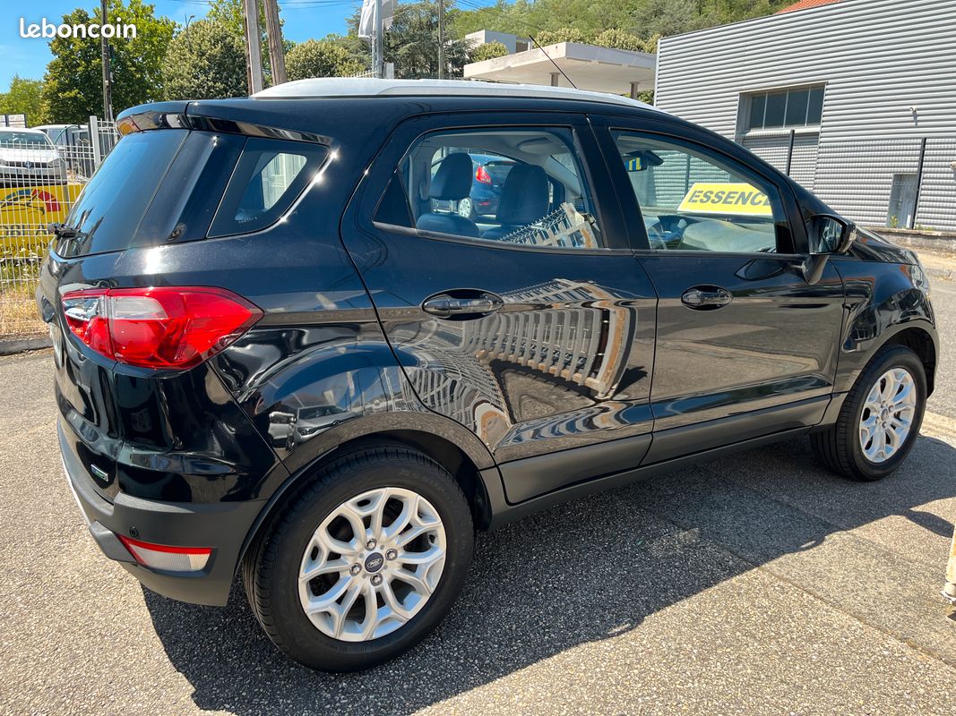 A saisir ecosport essence 125cv semi-cuir 87.400kms clim possibilite garantie 12 / 24 / 36 mois (image 3)
