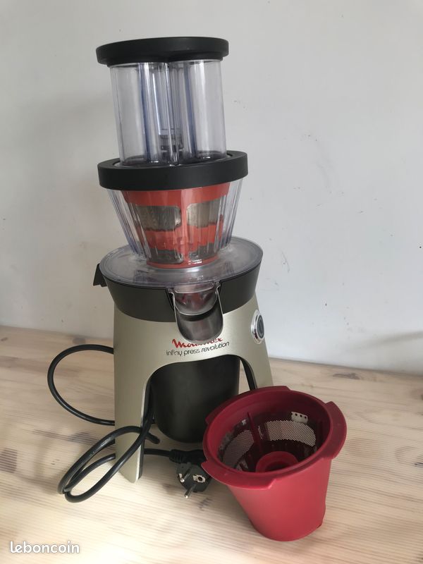 Extracteur de jus infini press revolution moulinex (image 1)