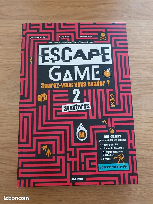 Escape game 2 aventures (image 1)